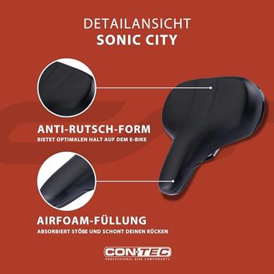 CONTEC zadel "sonic" ct saddle sonic 257 x 219mm