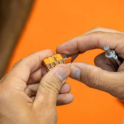 Wago lasklem 221-415 hevelklem 5 draden voor soepele en massieve draad van 0.14 tot 4mm²