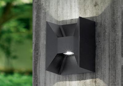 Eglo Morino wandlamp 180cm antraciet