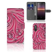 Sony Xperia 10 II Hoesje Swirl Pink - thumbnail