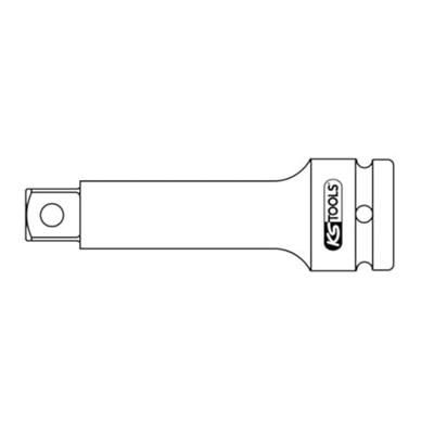 KS Tools 515.1804 5151804 Dopsleutelverlenging Aandrijving 1 (25 mm) 175 mm 1 stuk(s)