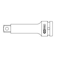 KS Tools 515.1804 5151804 Dopsleutelverlenging Aandrijving 1 (25 mm) 175 mm 1 stuk(s) - thumbnail