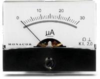 Monacor 0290600 PM-2/30UA PM-2/30UA draaispul-inbouwinstrument, 0,03 mA - thumbnail