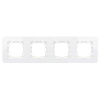 Wit Afdekraam 4 voudig ultra wit 8074UW ronde hoeken Eslohe - thumbnail