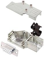 encitech DCMR09-FK-DMS-W-K 6355-8065-31 D-sub female connectorset 90 ° Aantal polen: 9 Soldeerkelk 1 stuk(s) - thumbnail