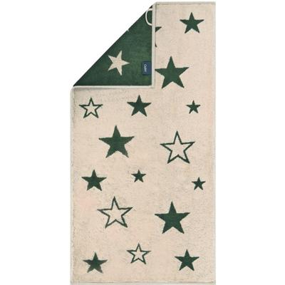 Cawö Cawo Christmas Edition 792 Stars Handdoek beige