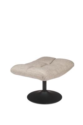 Dutchbone Hocker 'Bar', kleur Lichtgrijs Dutchbone Hocker 'Bar', kleur Lichtgrijs