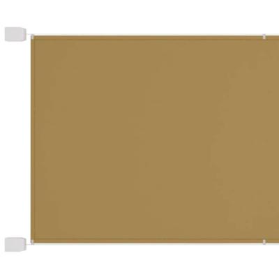VidaXL Luifel verticaal 140x800 cm oxford stof beige