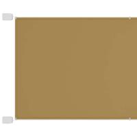 VidaXL Luifel verticaal 140x800 cm oxford stof beige - thumbnail