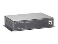 LevelOne 1x FE PoE-injector Adapter POI-4000 60.0W PoE - thumbnail