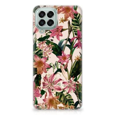 Samsung Galaxy M33 | TPU Case | Flowers