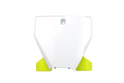 UFO PLAST Start number plate ufo husqvarna white