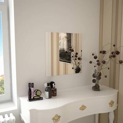 VidaXL Wandspiegel vierkant 50x50 cm glas VidaXL Wandspiegel vierkant 50x50 cm glas
