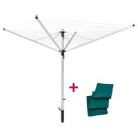 Leifheit 85281 Droogmolen LinoLift 600 Evo 60 m Drooglengte Zilver - thumbnail