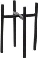 Mica Decorations Pothouder ascot h25cm zwart - thumbnail