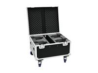 ROADINGER Flightcase 4x LED TMH-X1 Moving Head Beam with wheels - thumbnail