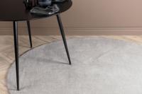 Nohr Rond Vloerkleed 'Brenae' 200cm, kleur Lichtgrijs - thumbnail