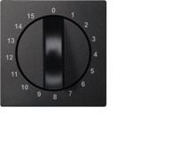 Merten 539014 Afdekking System M Antraciet 1 stuk(s) - thumbnail