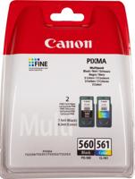 Canon PG-560/Cl-561 inktcartridge 2 stuk(s) Origineel Normaal rendement Zwart, Cyaan, Magenta, Geel - thumbnail