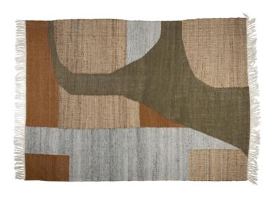 Dutchbone Vloerkleed 'Pavilion' Jute en wol, 160 x 230cm