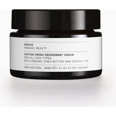 Evolve Organic Beauty Cotton Fresh Deodorant Cream 30ml