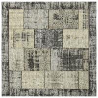 Vloerkleed Pablo lichtgrijs 200x200 - thumbnail