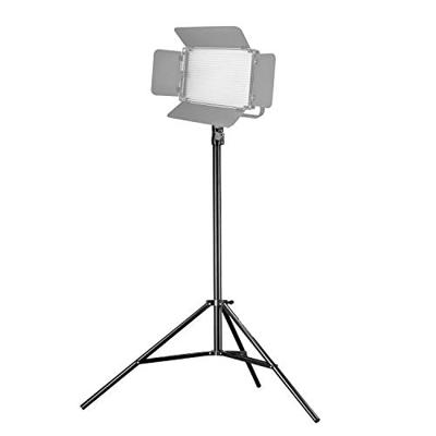 Walimex pro AIR 280 FW-806 Lampstatief 280 cm + wielen - lichtstatief met luchtvering en statiefwielen, hoogte max. 290 cm, 6 kg draagvermogen, aluminium, lichtstatief voor fotografie, studio, outdoor