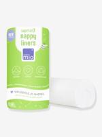 100 biologisch afbreekbare inlegdoekjes voor luiers BAMBINO MIO wit - thumbnail