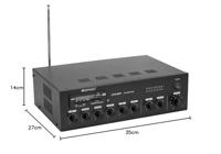 Omnitronic CPE-60P ELA PA-versterker 60 W 4-kanaals 1 zone - thumbnail