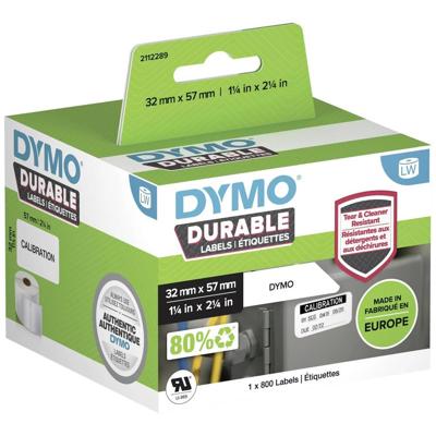 Etiket dymo labelwriter industrieel 32x57 wit Etiket dymo labelwriter industrieel 32x57 wit