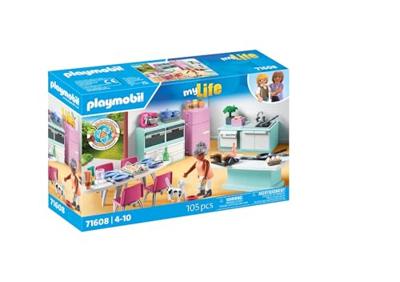 Playmobil® My life 71608 keuken met eethoek - thumbnail