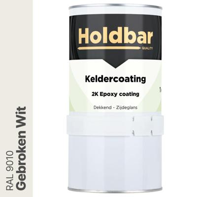 Holdbar Keldercoating Gebroken Wit (RAL 9010) 1 kg