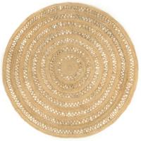 VidaXL Vloerkleed handgemaakt 240 cm gevlochten jute - thumbnail