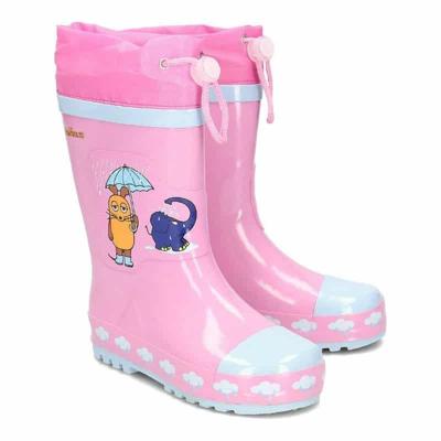 Playshoes regenlaarzen Muis Olifant Roze-34-35