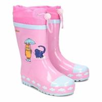 Playshoes regenlaarzen Muis Olifant Roze-34-35 - thumbnail