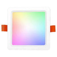RGBWW led vierkante downlight 9 watt - thumbnail