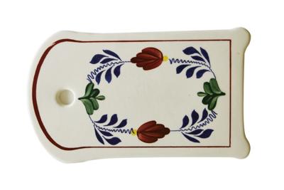 Boerenbont serveerplankje 25x15 cm