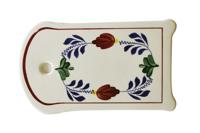 Boerenbont serveerplankje 25x15 cm - thumbnail