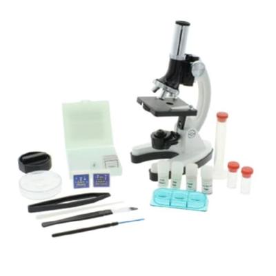 Byomic beginners microscoopset 100, 400 en 900x in koffer