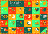 Het Alfabet - Educatieve Onderlegger - thumbnail