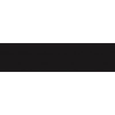 Wandtegel Dune Flat Black Matt 7.5x30 cm Dune Ceramics Wandtegel Dune Flat Black Matt 7.5x30 cm Dune Ceramics