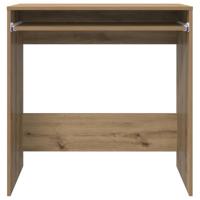 Bureau artisanaal eikenkleurig 77,5 x 43 x 79 cm Bewerkt hout - thumbnail