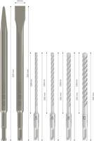 Bosch Accessoires PRO SDS plus-4C Chisel and Drill Bit Set | 6 pcs - 2607017585 - thumbnail