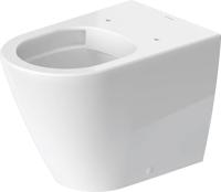 Toilet Duravit D-Neo HygieneGlaze Staand Rimless Diepspoel 58 cm Hoogglans Wit Duravit - thumbnail