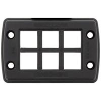 CONTA-CLIP KDS-Set 6/10 BK Kabeldoorvoering Montagegat: M5 Polyamide 6.6 Zwart 1 stuk(s) - thumbnail