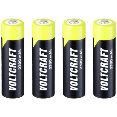 VOLTCRAFT Endurance Oplaadbare AA batterij (penlite) NiMH 2300 mAh 1.2 V 4 stuk(s) VOLTCRAFT Endurance Oplaadbare AA batterij (penlite) NiMH 2300 mAh 1.2 V 4 stuk(s)