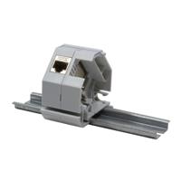 LogiLink Professional MP0053 DIN-rail adapter lichtgrijs - thumbnail