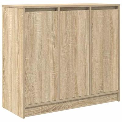 Dressoir 85x34x76 cm spaanplaat Sonoma eikenkleurig