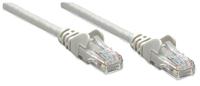 Intellinet 318228 RJ45 Netwerkkabel, patchkabel CAT 5e U/UTP 0.50 m Grijs 1 stuk(s) - thumbnail