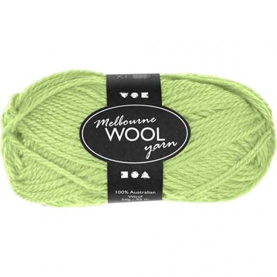 Creativ Company Melbourne wolgaren, l: 92 m, neon groen, 50 gr/ 1 bol Creativ Company Melbourne wolgaren, l: 92 m, neon groen, 50 gr/ 1 bol